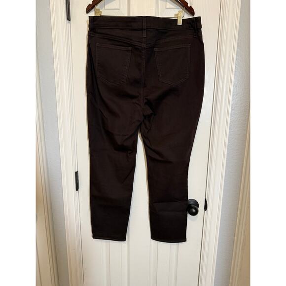 Chico’s So Slimming Girlfriend Ankle Jeans 14R Black Casual Chic minimalist - Picture 3 of 10